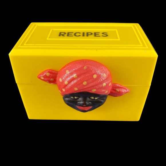 Black Americana Kitchen Vintage Black Americana Fosta Yellow